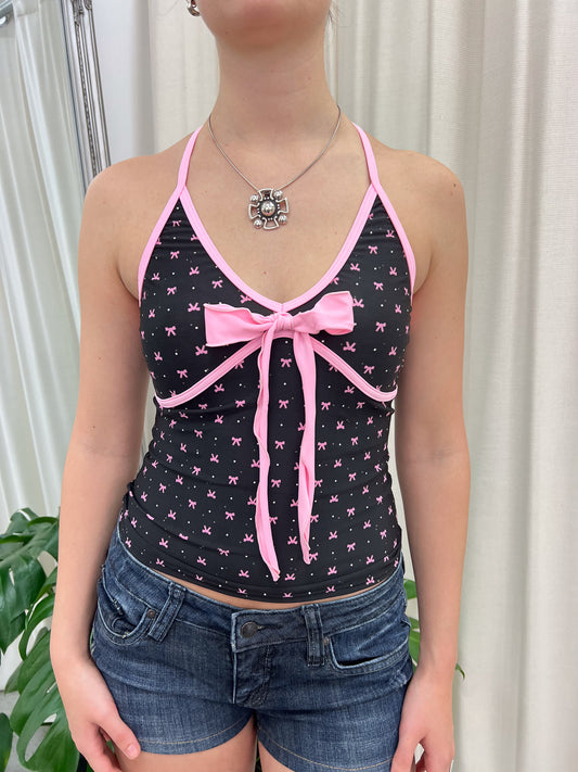 Black Bow Tankini
