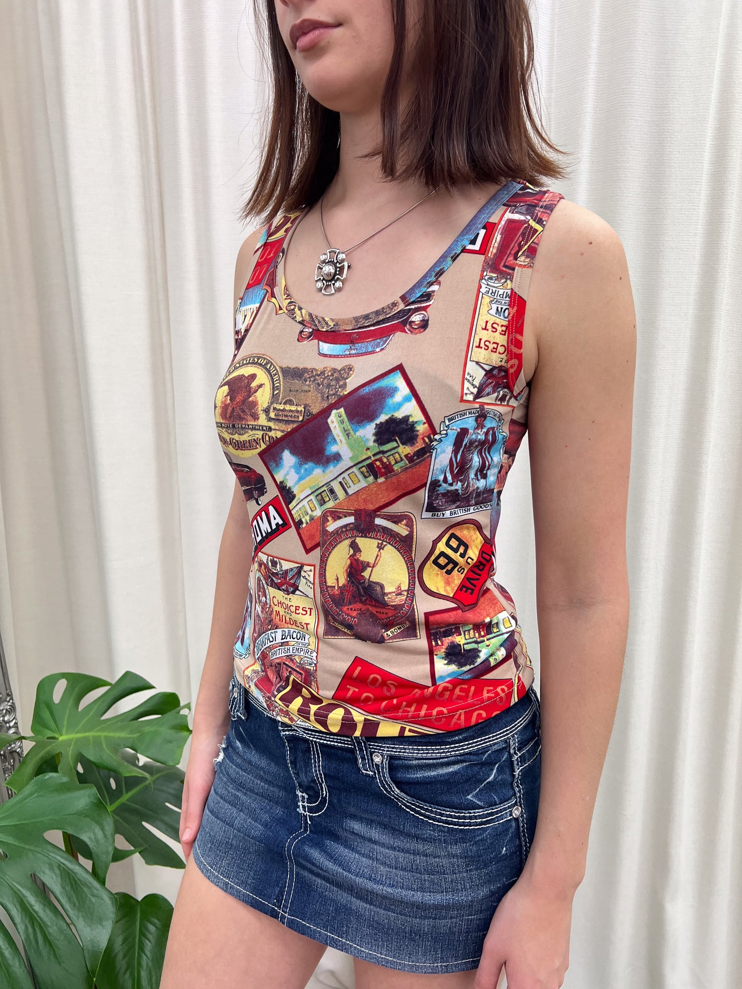 Road Trip Graphic Tank - Size S/M