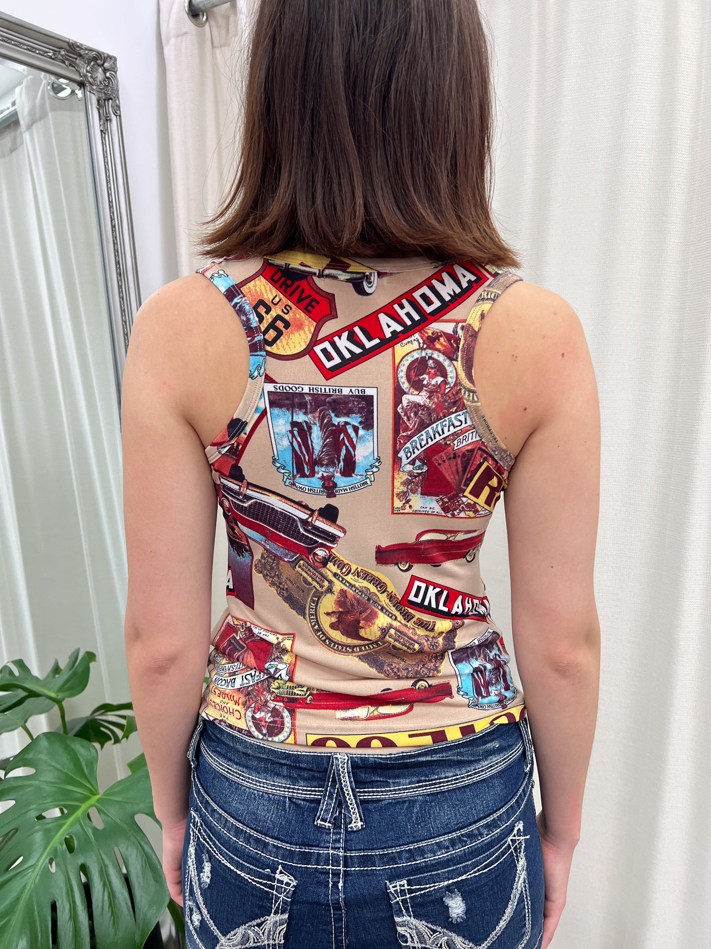 Road Trip Graphic Tank - Size S/M