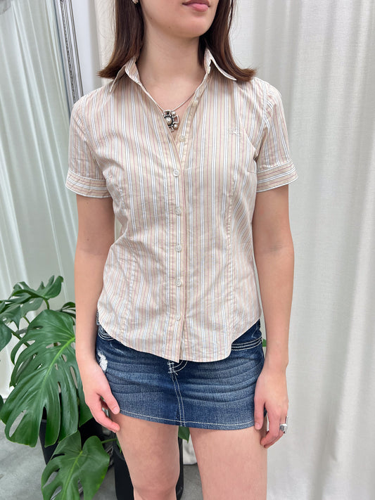 Burberry Blue Label Button Up Shirt - Size S/M