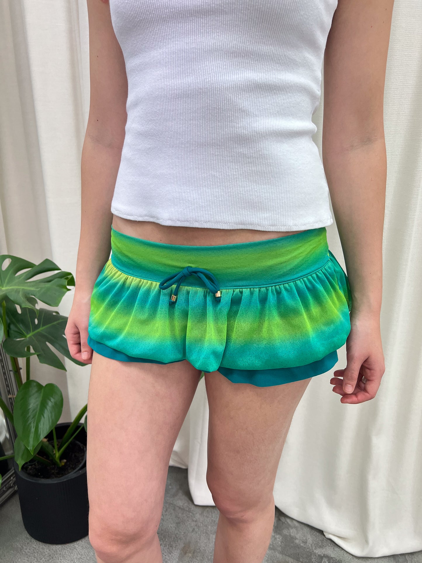 Green Ombre Swim Skirt - Size XS