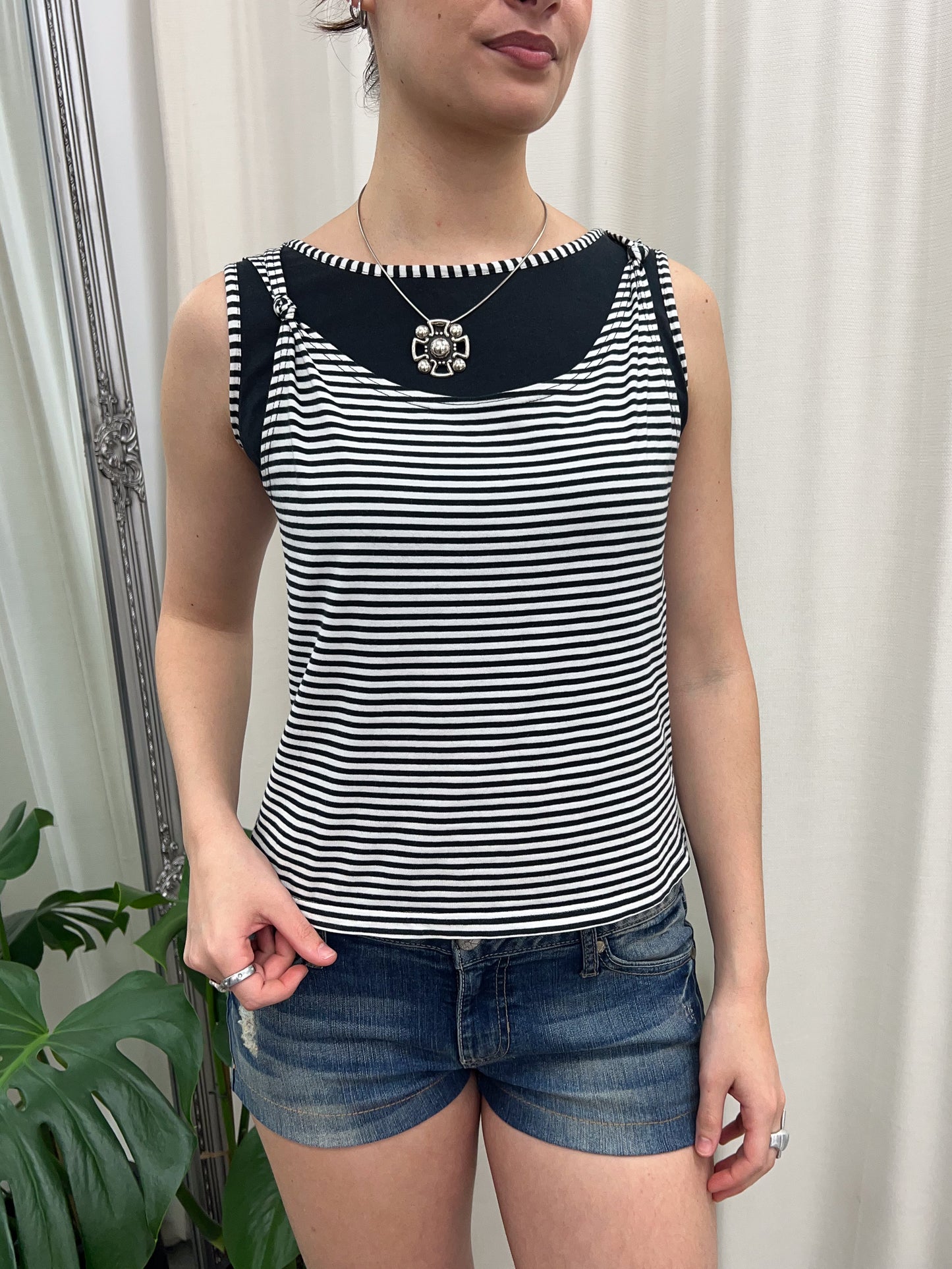 Layered Stripe Tank - Size Medium