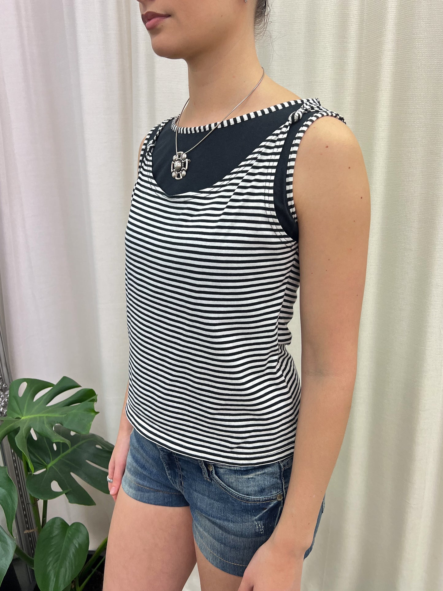 Layered Stripe Tank - Size Medium