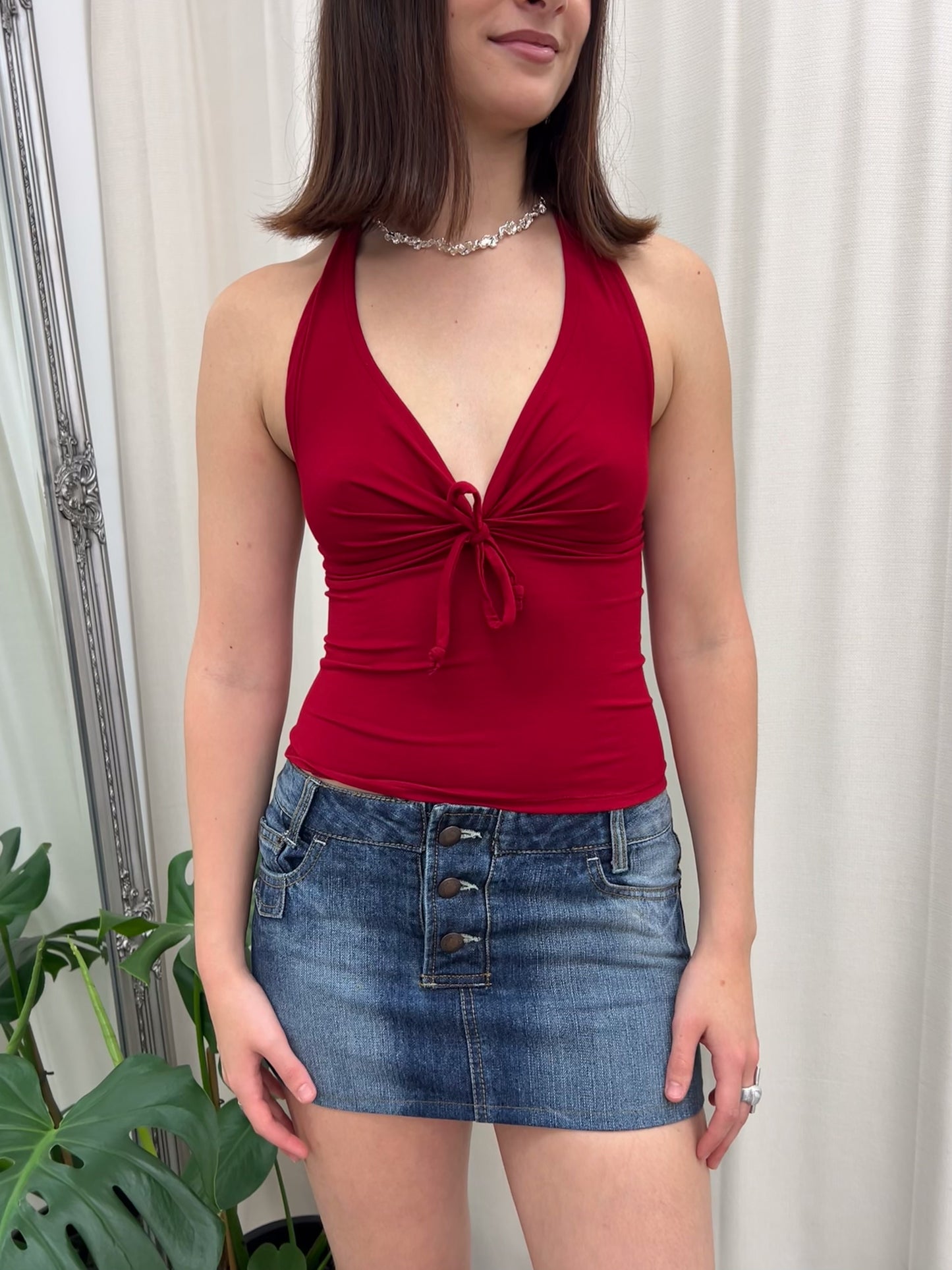 Dylan Halter Top - Red