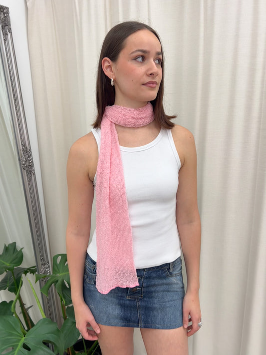 Festival Scarf - Baby Pink