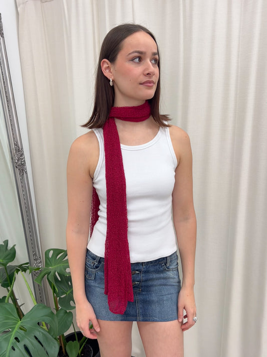 Festival Scarf - Red